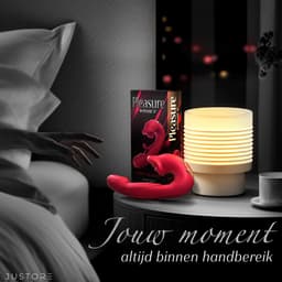Pleasure Intense X³ – Red Velvet – 3 in 1 Likkende Tong Vibrator voor Vrouwen – G-Spot Satisfyer & Clitoris Stimulator – Rabbit Tarzan Vibrator – Sex Toys voor Koppels – Seksspeeltjes voor Mannen — thumbnail 2