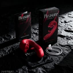 Pleasure Intense X³ – Red Velvet – 3 in 1 Likkende Tong Vibrator voor Vrouwen – G-Spot Satisfyer & Clitoris Stimulator – Rabbit Tarzan Vibrator – Sex Toys voor Koppels – Seksspeeltjes voor Mannen — thumbnail 11