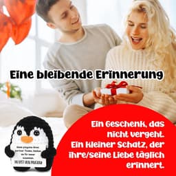 Romantisch Pinguïn Cadeau voor Partners - Liefde Cadeautje voor Hem of Haar — thumbnail 6