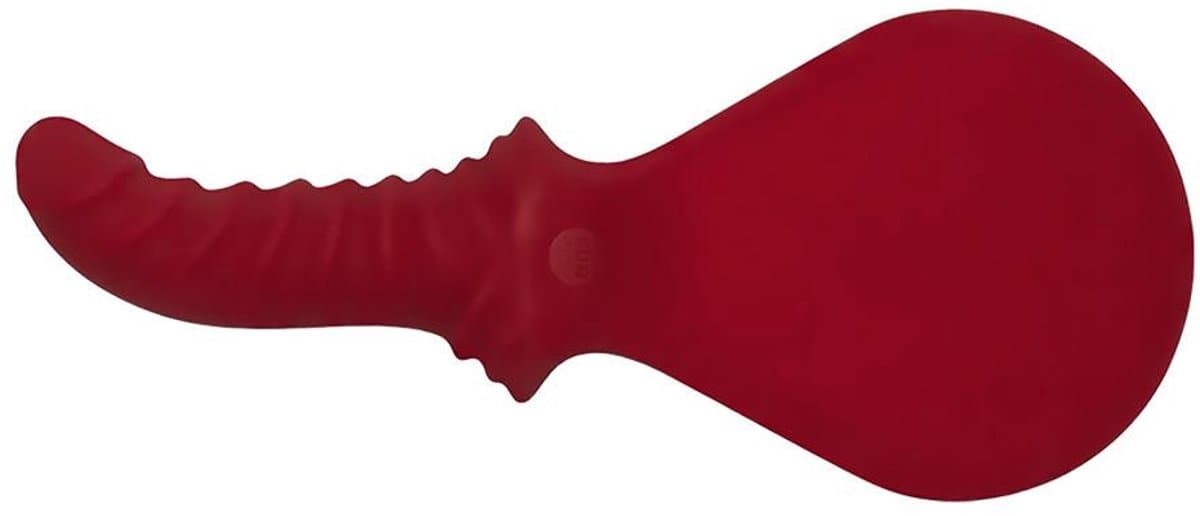 FUN FACTORY Bück Dich Paddle And Dildo 2 In 1 Red — afbeelding 1