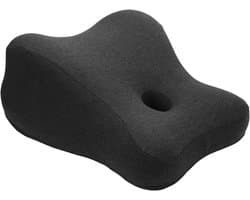 Intimiteitskussen - Koppel kussen - Ontspanning en comfort - 3D gebogen vorm - 48x41x23cm - Zwart