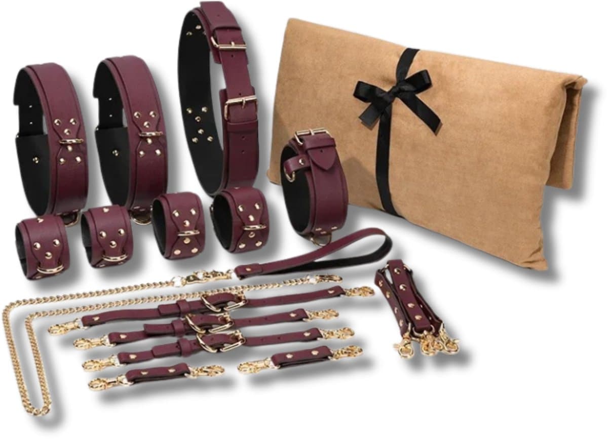 Norvia Bondage Set - Bandage Boks - BDSM Bed Bondage - 10 Delige Set - Seks Toys Voor Koppels - Seksspeeltjes Voor Mannen, Vrouwen — afbeelding 1