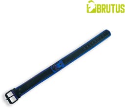 Brutus Vegan Puppy Collar - Zwart/Blauw — thumbnail 2