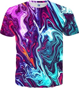 Unisex T-Shirt met 3D Print Korte Mouwen Grafische Zomer Top — thumbnail 2