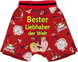 Grappige Boxershort met Tekst - Leuk Cadeau Heren - Verjaardagscadeau — thumbnail 1
