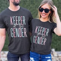 Grappig T-Shirt voor Zwangerschap Aankondiging Geslacht Onthulling — thumbnail 4