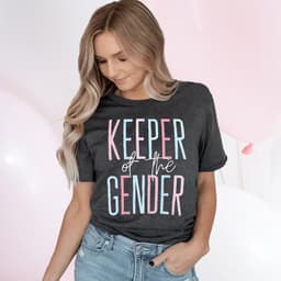 Grappig T-Shirt voor Zwangerschap Aankondiging Geslacht Onthulling — thumbnail 2