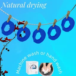 4 stuks Full Face CPAP Masker Liner, herbruikbare CPAP masker kussenhoezen, wasbare maskerafdekking, CPAP maskerafdekkingen, CPAP accessoires voor het verminderen van luchtlekken en blaren — thumbnail 7