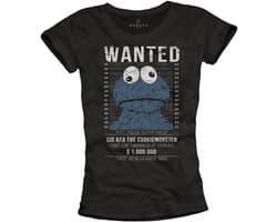 Grappig Gewild T-Shirt voor Dames - Koekjesmonster