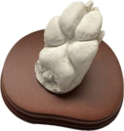 Handen Sculptuur Set - Liefdesbeeld - Romantisch Cadeau - Inclusief Houten Sokkel - 20 x 18 cm — thumbnail 1