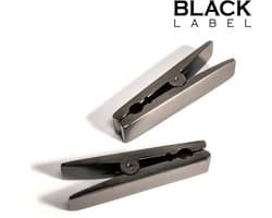 Black Label - Wasknijper Tepelklemmen - Zwart Chroom