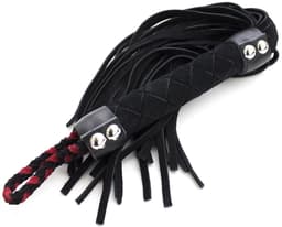 Smart Moves - Leather Flogger 38 cm black — thumbnail 2