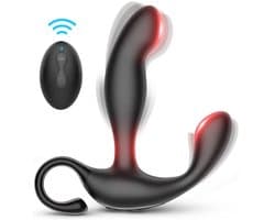Prostaat Vibrator Mannen - met afstandsbediening - 20 standen - Sex toys - Speeltjes - Voor mannen en koppels - Erotiek - Anaal - Stimulator - Remote controlled massager - Jespro
