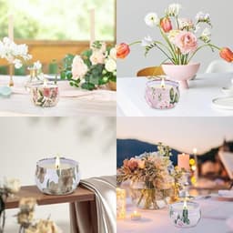 12 Stuks Geurende Kaarsen Set voor Vrouwen - Natuurlijke Bloemengeur voor Decoratie en Cadeaus — thumbnail 5