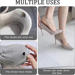Heel Hole Repair Patches 34pcs - Schoen Heel Reparatie - Heel Pads voor Mannen en Vrouwen — thumbnail 5