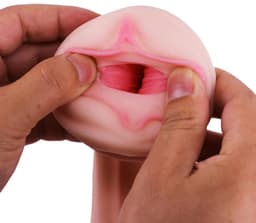 Masturbator voor Man - Pocket Pussy - Vagina en Mond - 2-in-1 - Kunstvagina - Nepvagina - Seksspeeltje - Masturbator Vagina en Mond - Blowjob Stimulator - Sexspeeltje - Zeer Realistisch en Discreet - Nep Kut - Geluidloos - Sekspop - Sexpop — thumbnail 5