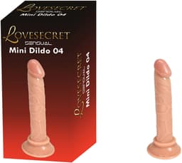 Lovesecret Sensual – LS33 – Mini Dildo 04 Flesh – Realistische Mini Dildo met Zuignap — thumbnail 1