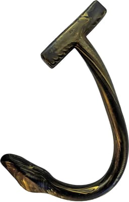Monster Dildo The Master XL - Extra Lange Anaal Dildo - Zwart/Goud XL — thumbnail 4