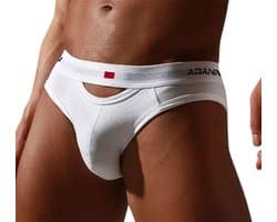 Strakke heren slip - Extra opening - Klein geschapen - Erotisch - Soft string