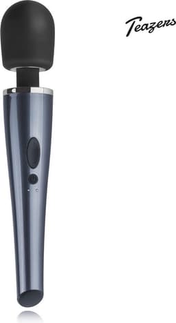 Teazers - Black Lightning Wand Vibrator - Ook voor Massages - Wandvibrator - Vibrators - Vibrators voor Vrouwen en Mannen - Sex Toys voor Vrouwen - Clitoris Stimulator - Zwart — thumbnail 1