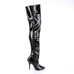EU 42,5 = US 12 | SEDUCE-3010 | 5 Plain Stretch Thigh Boot — thumbnail 5