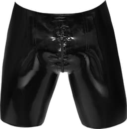 Strak Kort Biker Latex Broekje — thumbnail 3