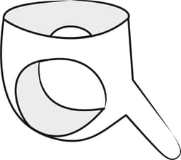 LateX – Latex String met Voorbind Dildo Vast Ontwerp met Natuurlijk Uiterlijk One Size - Zwart — thumbnail 3
