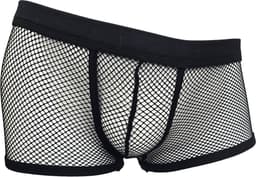 BamBella® Boxer short XL kant voor mannen - - doorzichtig Erotische Sexy Lingerie Heren - Zwart mannen ondergoed slip — thumbnail 1