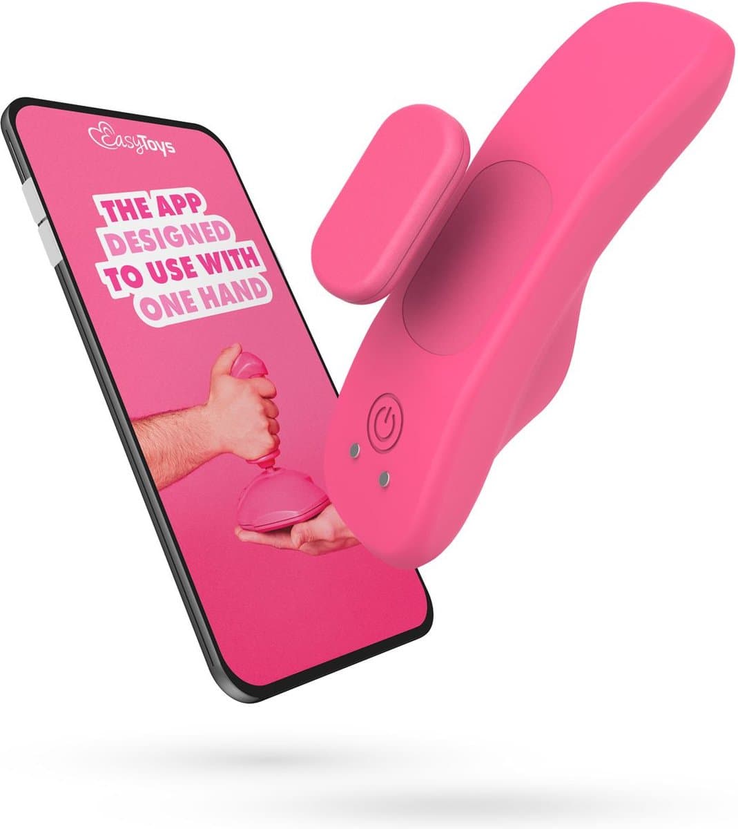 EasyConnect - EasyToys - Panty Vibrator Zara via App - Vibrators voor Vrouwen - Sex Toys voor Vrouwen - Vibrators - Vibrator met afstandsbediening - Roze — afbeelding 1