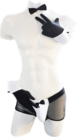 BamBella® - L/XL Stripper set Man - Gigolo broek kostuum sexy lingerie man heren Strip valentijn kleding — thumbnail 1