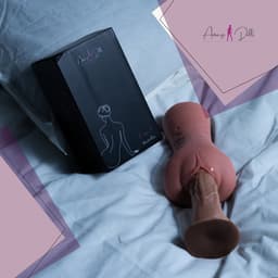 ME'ADAM - Amaze Dolls Bobby official - Masturbator - Realistisch - Pocket Pussy - 3 in 1 Vagina en Anus - Sex Toys voor Mannen - Kunstvagina Bruin — thumbnail 6