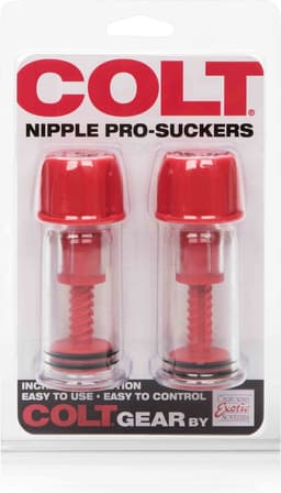 Colt - Nipple Pro-Suckers - Tepelzuigers - Rood — thumbnail 4