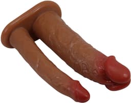 PRETTYLOVE Keaven Strapon With Hollow Double Dildo — thumbnail 3