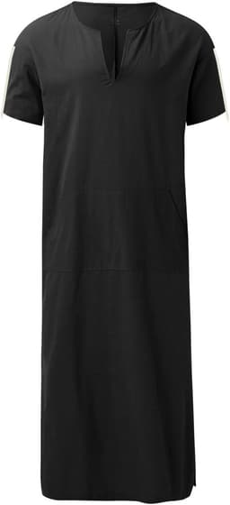 Heren thobe kaftan lange mouwen islamitische abaya moslim met zakken gebedskleding robe lang Arabisch linnen A38 — thumbnail 3