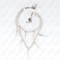 Nipple Clamps met Spikes en Kettingen — thumbnail 2