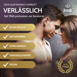 AMOR Premium Geribbeld-Genopt, Transparant, Ø 54 mm, 100 stuks — thumbnail 4