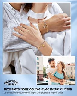 YELUWA Couples Bracelets, Gifts for Couples FR2 - ShopVlot — thumbnail 5