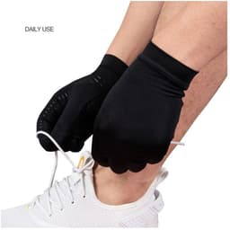 Dailygoods - Artritis Handschoenen, compressiehandschoenen voor dames en heren, reumatoïde artrose, antislip, ademend, handschoenen voor autorijden, fietsen, fitnessstudio, training, outdoor — thumbnail 4