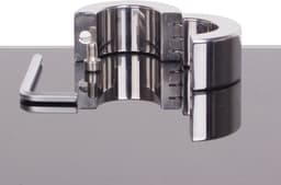 Ballstretcher RVS met groeven scharnierend 28 mm hoog Ø 35 mm — thumbnail 2