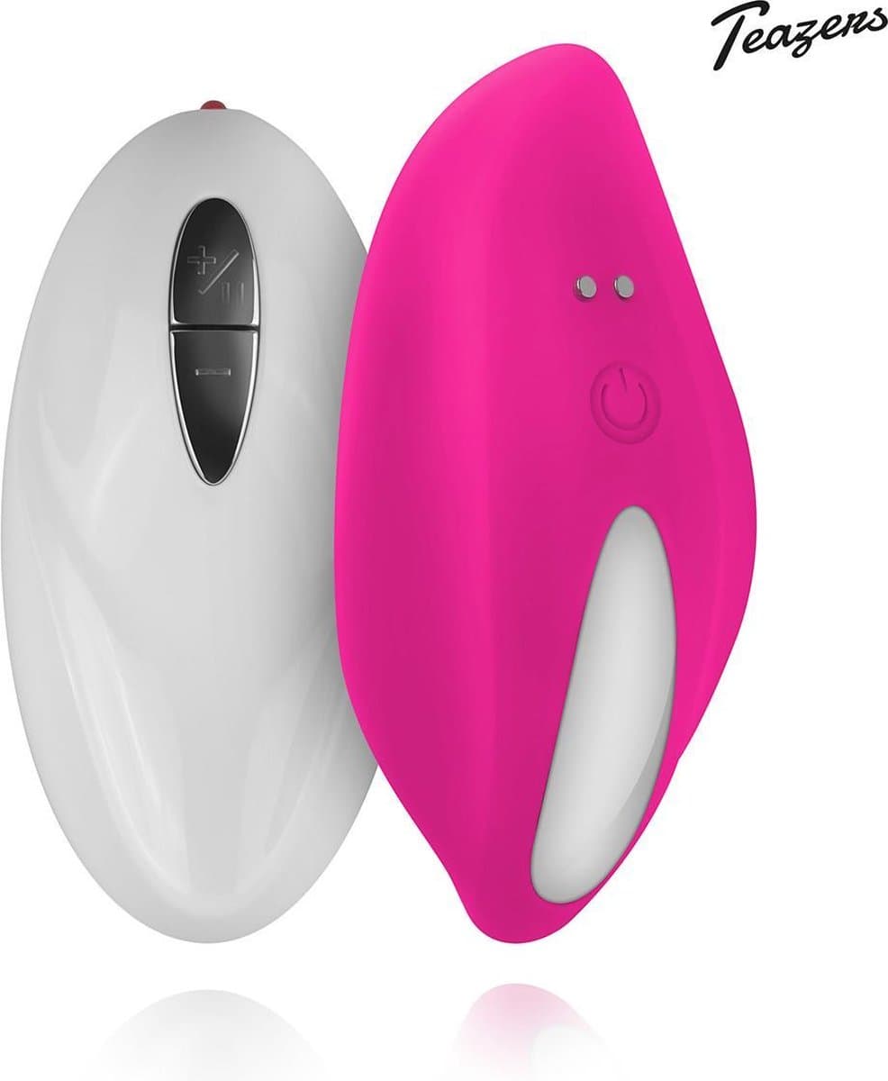 Teazers - Clitoris Vibrator Panty Pleasure - Lingerie Erotisch - Vibrators voor Vrouwen - Sex Toys voor Vrouwen - Vibrators - Vibrerende Slipjes - Clitoris Stimulator - Roze — afbeelding 1