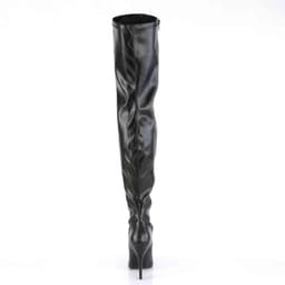 EU 46 = US 15 | SEDUCE-3000 | 5 Plain Stretch Thigh Boot — thumbnail 4
