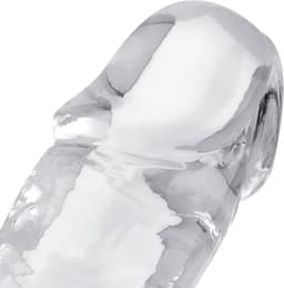 Jelly Dildo zonder Ballen - 14 cm — thumbnail 2