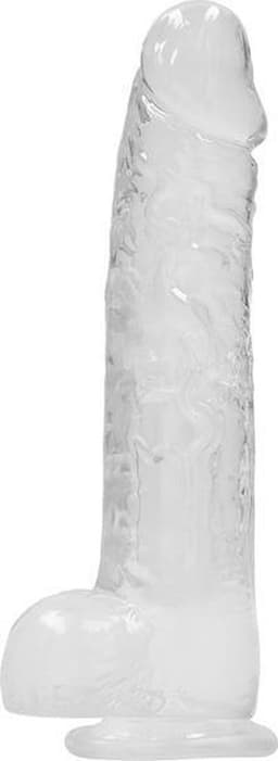 Realistic Dildo with Balls - 9" / 23 cm — thumbnail 5