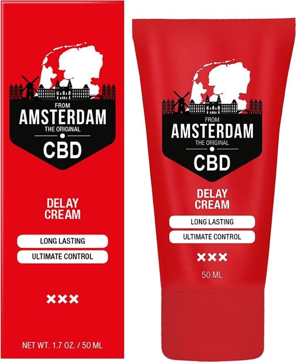 Pharmquests by Shots - Original CBD from Amsterdam - Delay Cream - 2 fl oz / 50 ml — afbeelding 1