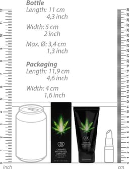 CBD Cannabis Waterbased Lubricant - 50 ml — thumbnail 11