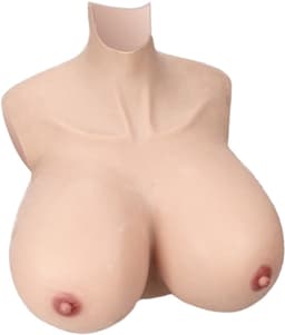 Siliconen Borsten-Big Boobs- Cup Z- 100% siliconen gevuld- 10,5 kg-Nep Borsten- travestiet- nep Borsten- Crossdresser — thumbnail 8