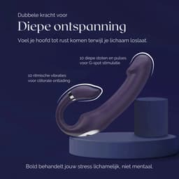 NUMY Bold - 2-in- 1 Vibrator - Sex Toys voor Koppels & Vrouwen - Ontspanningsvibrator - Vibrators voor Vrouwen - Clitoris Stimulator - Dildo Vibrators — thumbnail 5