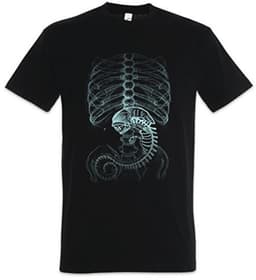 Xenomorph Alien Heren T-Shirt met Fotorealistische Print — thumbnail 1