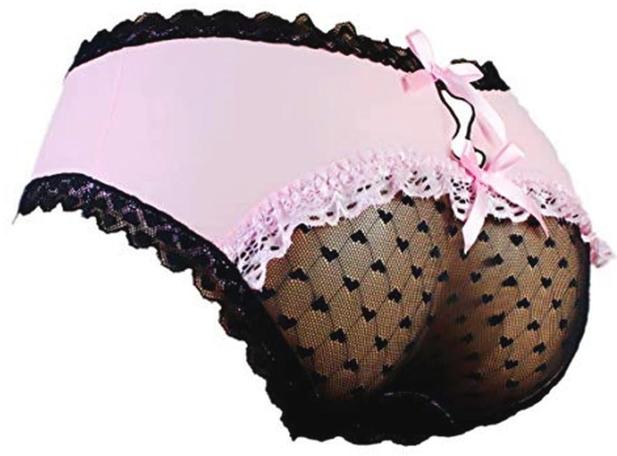 Sissy Pouch Slipje Heren - Hipster Panty met Kante Rand voor Mannen — afbeelding 1