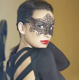 Mystery Nights – Set van 6 Zwarte Kanten Maskers | Erotisch | Fetish | Kinky Party | Festival | Masquerade | BDSM | Boudoir | Erotische Accessoires | Festival | Gezichtsversiering | Themafeest | Chique | One Size | Dare to Undress — thumbnail 5